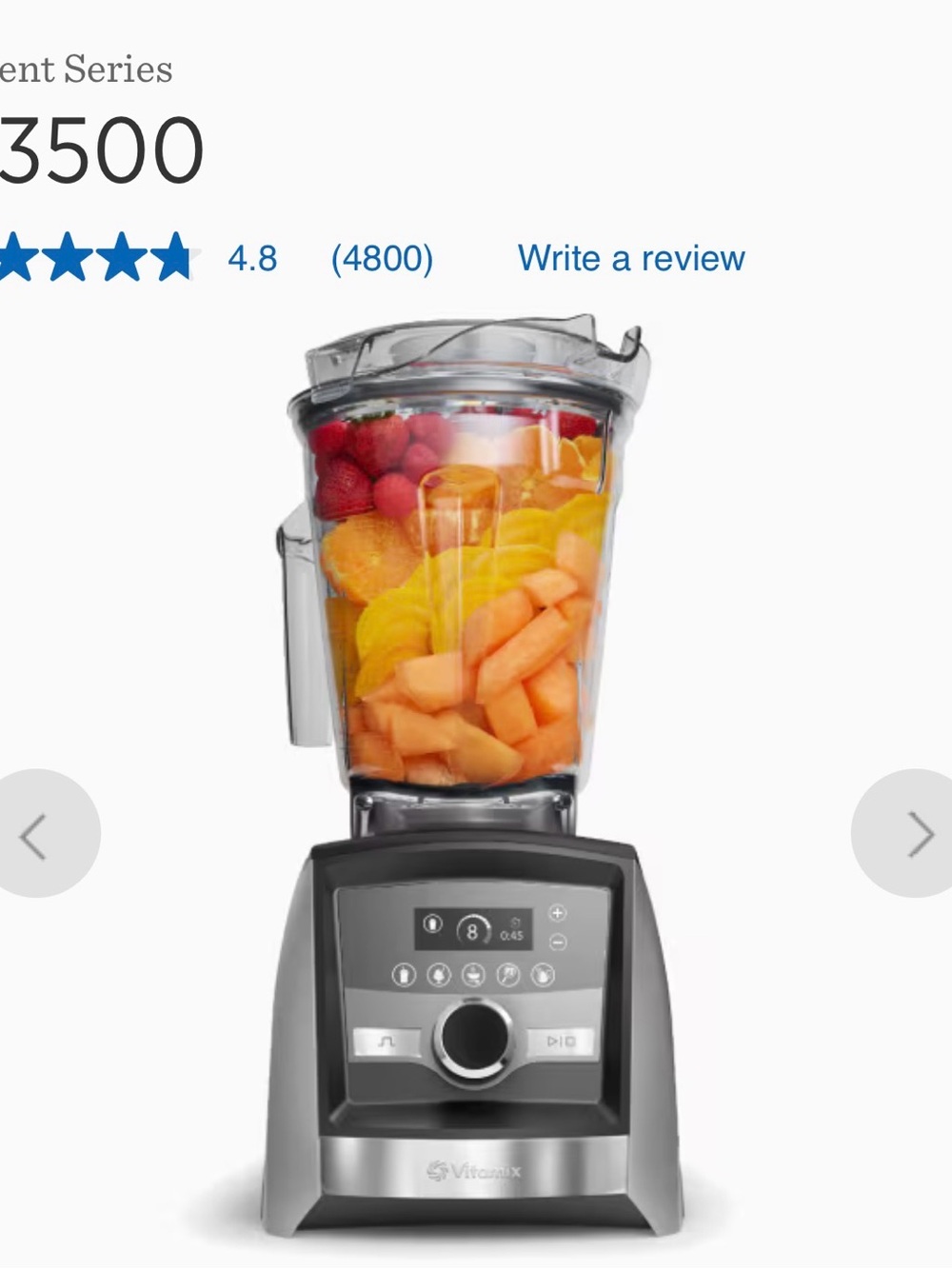 Vitamix Ascent 3500 Blender (Like New- Huge Steal!!! 🚩)
